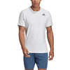 Adidas FreeLift White Mens Short Sleeve Crew Tennis Shirt