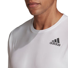Load image into Gallery viewer, Adidas FreeLift White Mens SS Crew Tennis Shirt
 - 2
