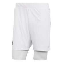 Load image into Gallery viewer, Adidas HEAT.RDY WHT 2 in 1 7in Mens Tennis Shorts
 - 4