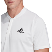 Load image into Gallery viewer, Adidas FreeLift HEAT.RDY White Mens Tennis Polo
 - 3