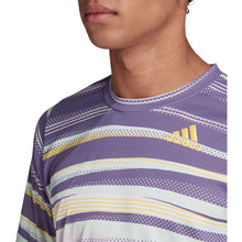 Load image into Gallery viewer, Adidas FL HEAT.RDY WHT Mens SS Crew Tennis Shirt
 - 3