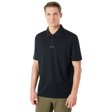Load image into Gallery viewer, Oakley Perforated Mens Short Sleeve Golf Polo - 02E BLACKOUT/L
 - 1