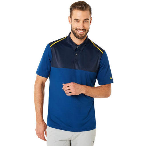 Oakley Iconic Color Block Mens Golf Polo