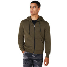 Load image into Gallery viewer, Oakley Camou Zipped Fleece Mens Hoodie - 86V DARK BRUSH/L
 - 2