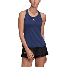 Load image into Gallery viewer, Adidas Y-Tank Blue Womens Tennis Tank Top
 - 1