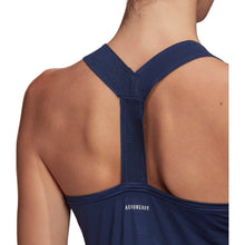 Load image into Gallery viewer, Adidas Y-Tank Blue Womens Tennis Tank Top
 - 4