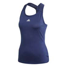 Load image into Gallery viewer, Adidas Y-Tank Blue Womens Tennis Tank Top
 - 5