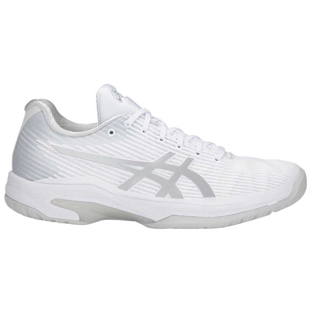 Asics Solution Speed FF White Womens Tennis Shoes