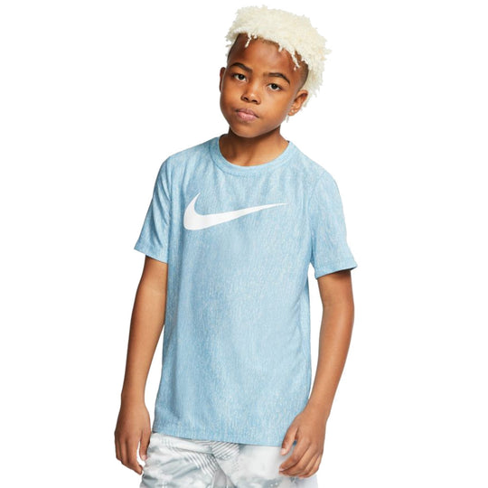 Nike Dri Fit Boys Short Sleeve Training Top