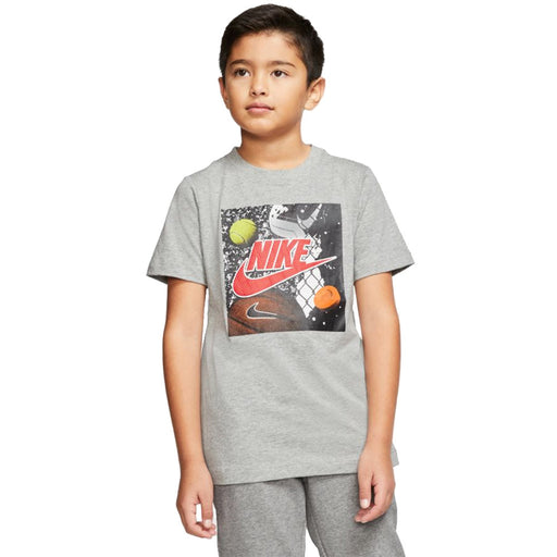 Nike Sportwear Playground Futura Boys T-Shirt - 063 DARK GREY/XL