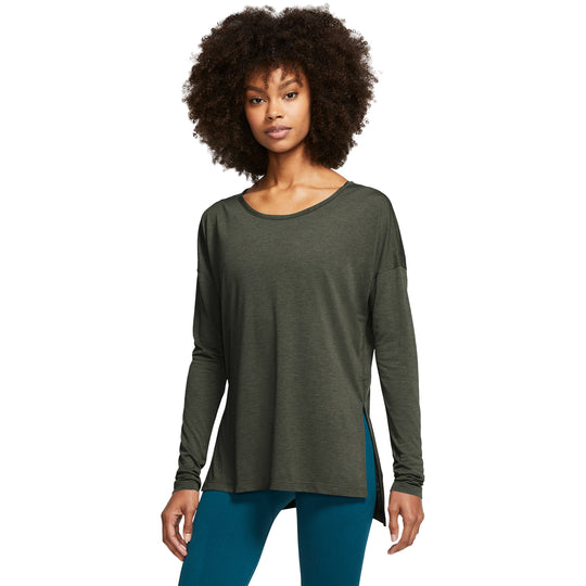 Nike Yoga Womens Long Sleeve Shirt