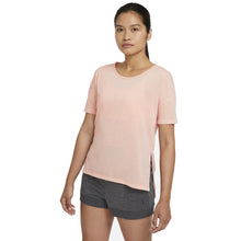 Load image into Gallery viewer, Nike Yoga Womens Short Sleeve Shirt
 - 1