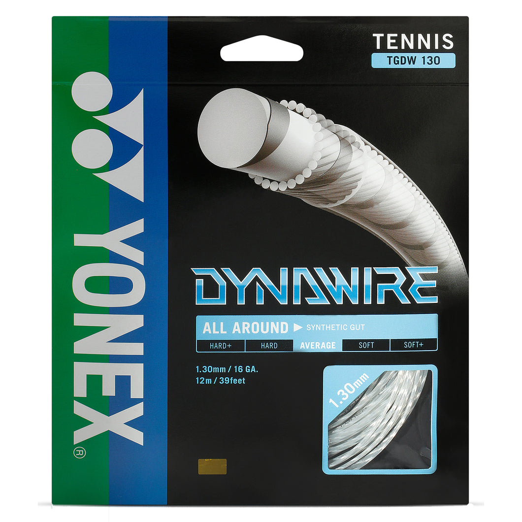 Yonex Dynawire 16g White Tennis String - Default Title