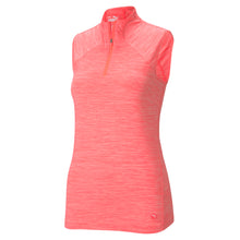 Load image into Gallery viewer, Puma Daily Mockneck Womens Sleeveless Golf Polo
 - 1