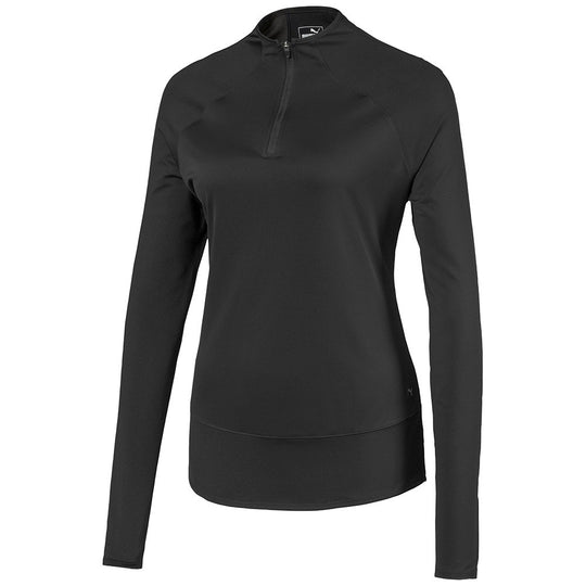 Puma Mesh Womens Long Sleeve Golf 1/4 Zip
