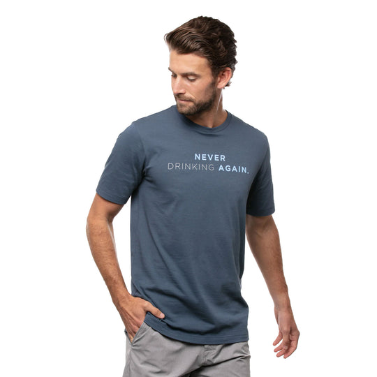 TravisMathew Finest Bottle Sargasso Sea Mens Golf T-Shirt