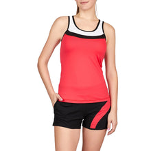 Load image into Gallery viewer, Sofibella Match Point FB Womens Tennis Tank
 - 1