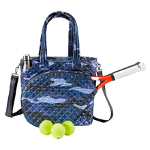 Load image into Gallery viewer, Oliver Thomas Kitchen Sink Tennis Tote - Blue Camo/One Size
 - 3