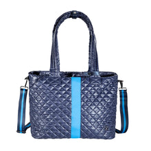 Load image into Gallery viewer, Oliver Thomas Kitchen Sink Tennis Tote - Navy Stripe/One Size
 - 9