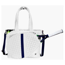 Load image into Gallery viewer, Oliver Thomas Kitchen Sink Tennis Tote - White/Navy/One Size
 - 17