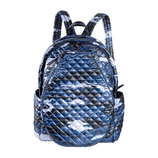 Oliver Thomas Wingwoman Tennis Backpack - Blue Camo/One Size