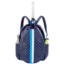 Load image into Gallery viewer, Oliver Thomas Wingwoman Tennis Backpack - Navy Stripe/One Size
 - 8