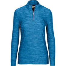 Load image into Gallery viewer, Greg Norman Long Sleeve Heathered Womens 1/4 Zip - Atbh/L
 - 1