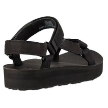 Load image into Gallery viewer, Teva Midform Universal Bk Leather Womens Sandals
 - 4