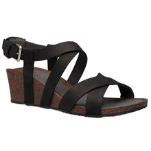 Load image into Gallery viewer, Teva Mahonia Wedge Black Womens Sandals
 - 2