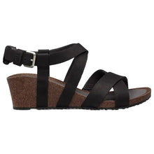 Load image into Gallery viewer, Teva Mahonia Wedge Black Womens Sandals
 - 1