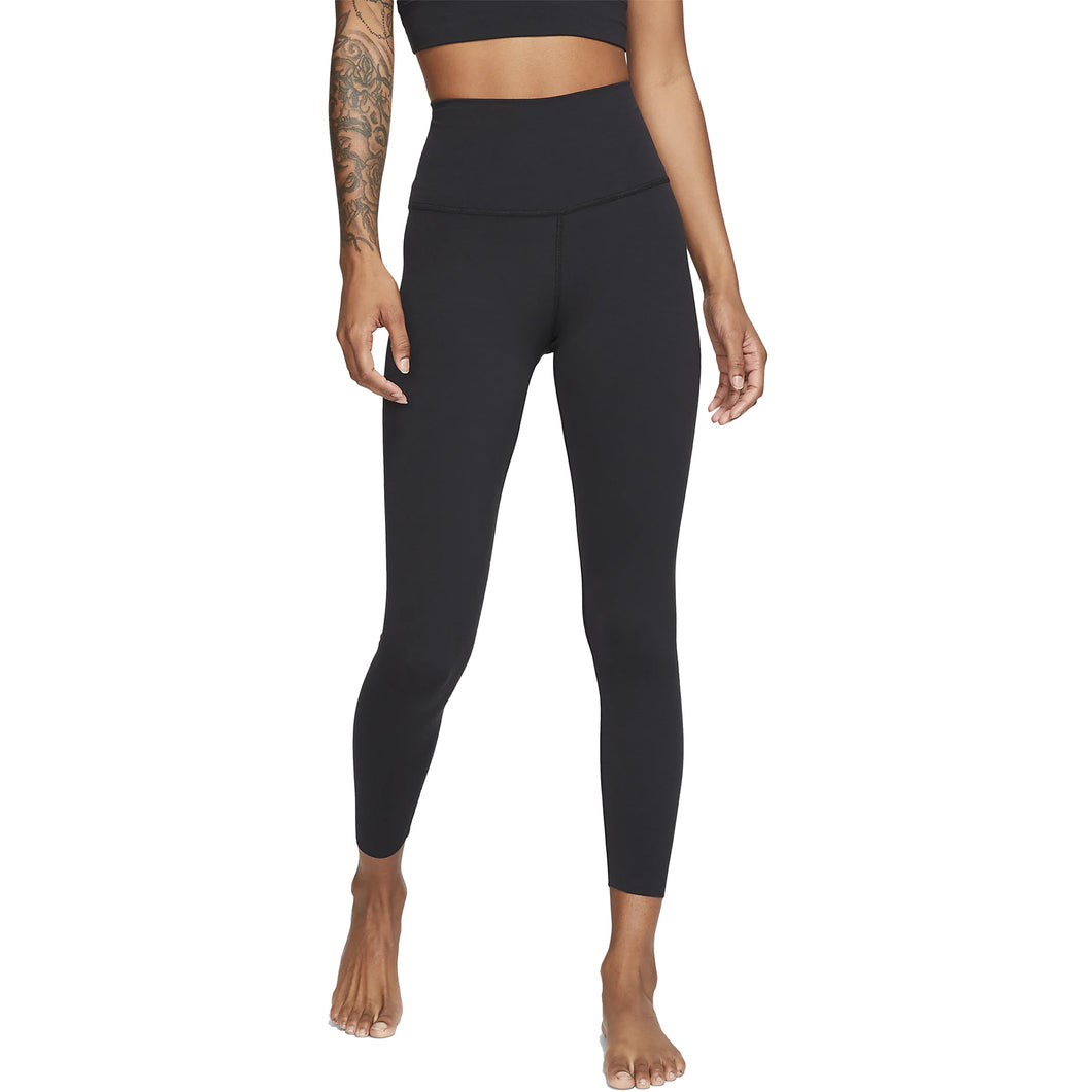 Nike Yoga Dri-FIT Luxe 7/8 Womens Tights - BLACK 010/L