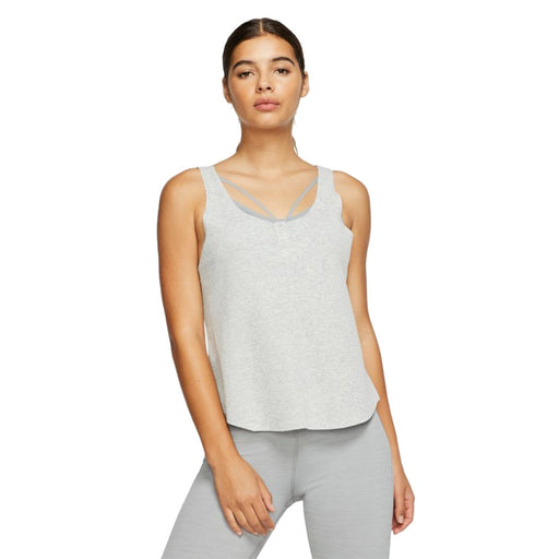 Nike Yoga Luxe Henely Womens Tank Top