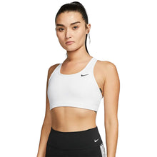 Load image into Gallery viewer, Nike Swoosh Non Padded Womens Sports Bra - WHITE 100/M
 - 1