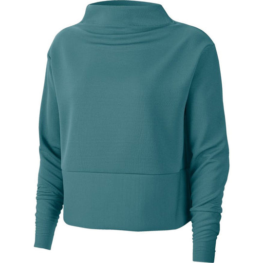 Nike DRi Fit Get Fit Fleece Womens Long Sleeve Training Mock