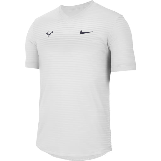 Nike Rafa Challenger Mens Short Sleeve Shirt - 100 WHITE/XXL