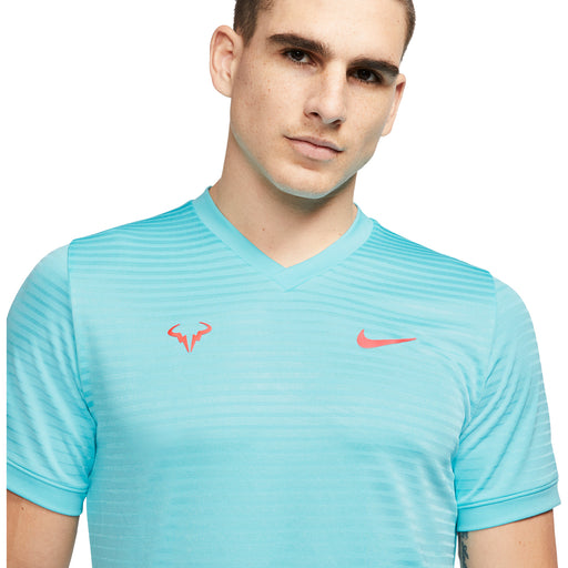 Nike Rafa Challenger Mens Short Sleeve Shirt