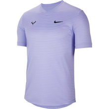 Load image into Gallery viewer, Nike Rafa Challenger Mens Short Sleeve Shirt - 531 PURPLE PULS/XL
 - 6