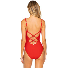 Load image into Gallery viewer, Sunsets Veronica One Piece Womens Scarlet Swimsuit
 - 2