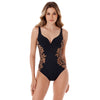 Miraclesuit Gilted As Charged Temptress Womens One Piece Swimsuit