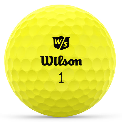 Wilson Duo Optix Yellow Golf Balls - Dozen
