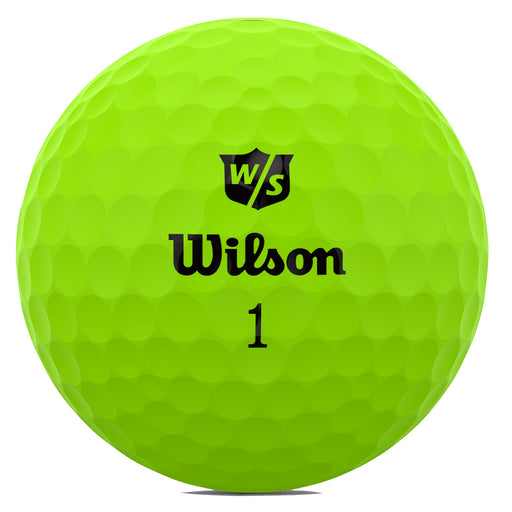 Wilson Duo Optix Green Golf Balls - Dozen