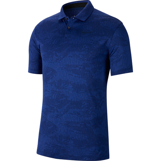 Nike Dri-FIT Vapor Camo Jacquard Mens Golf Polo - 492 BLUE VOID/XXL