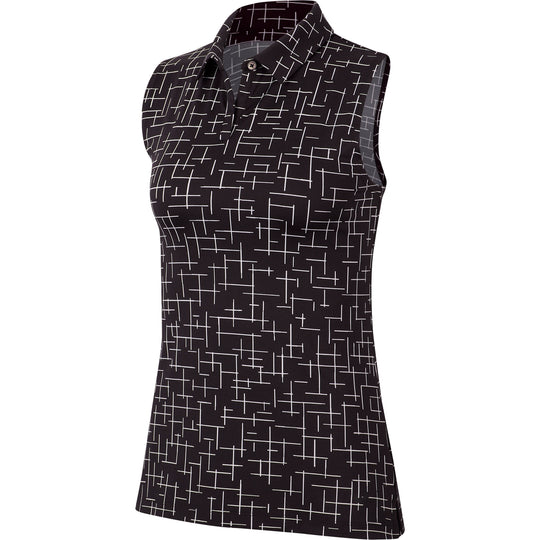 Nike Dri-FIT Fairway Printed Womens Sleeveless Golf Polo