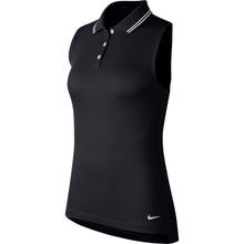 Load image into Gallery viewer, Nike Dri-FIT Victory Solid Womens SL Golf Polo - 010 BLACK/XL
 - 3