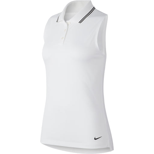 Nike Dri-FIT Victory Solid Womens SL Golf Polo - 100 WHITE/XL