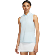 Load image into Gallery viewer, Nike Dri-FIT Victory Solid Womens SL Golf Polo - 449 TOPAZ MIST/XL
 - 5