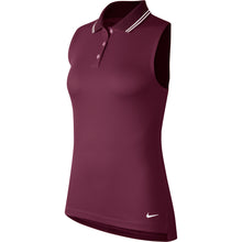 Load image into Gallery viewer, Nike Dri-FIT Victory Solid Womens SL Golf Polo - 671 VILLIAN RED/L
 - 13