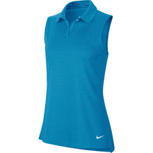 Load image into Gallery viewer, Nike Dri Fit Victory SL Texture OLC W Golf Polo - 446 LASER BLUE/L
 - 3