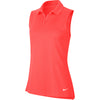 Nike Dri Fit Victory Sleeveless Texture OLC Womens Golf Polo