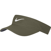 Load image into Gallery viewer, Nike AeroBill Womens Golf Visor - MED OLIVE 222/One Size
 - 3